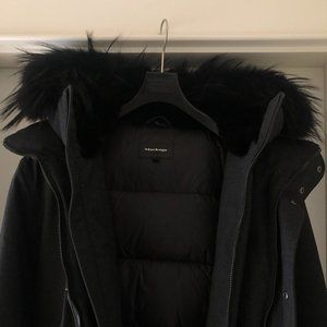 Mackage Dixon-W Hip Length Winter Down Parka With Fur